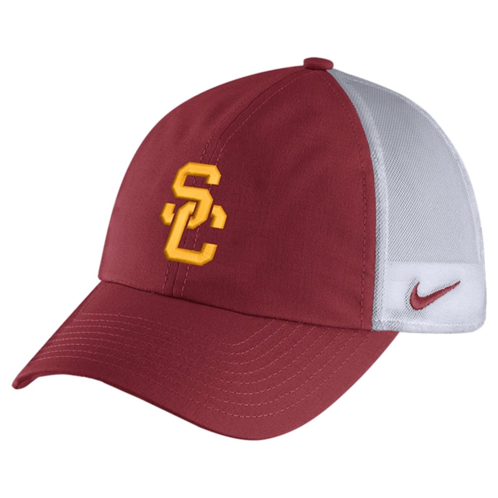 USC Trojans Women's Nike Cardinal SC Interlock Adjustable Hat